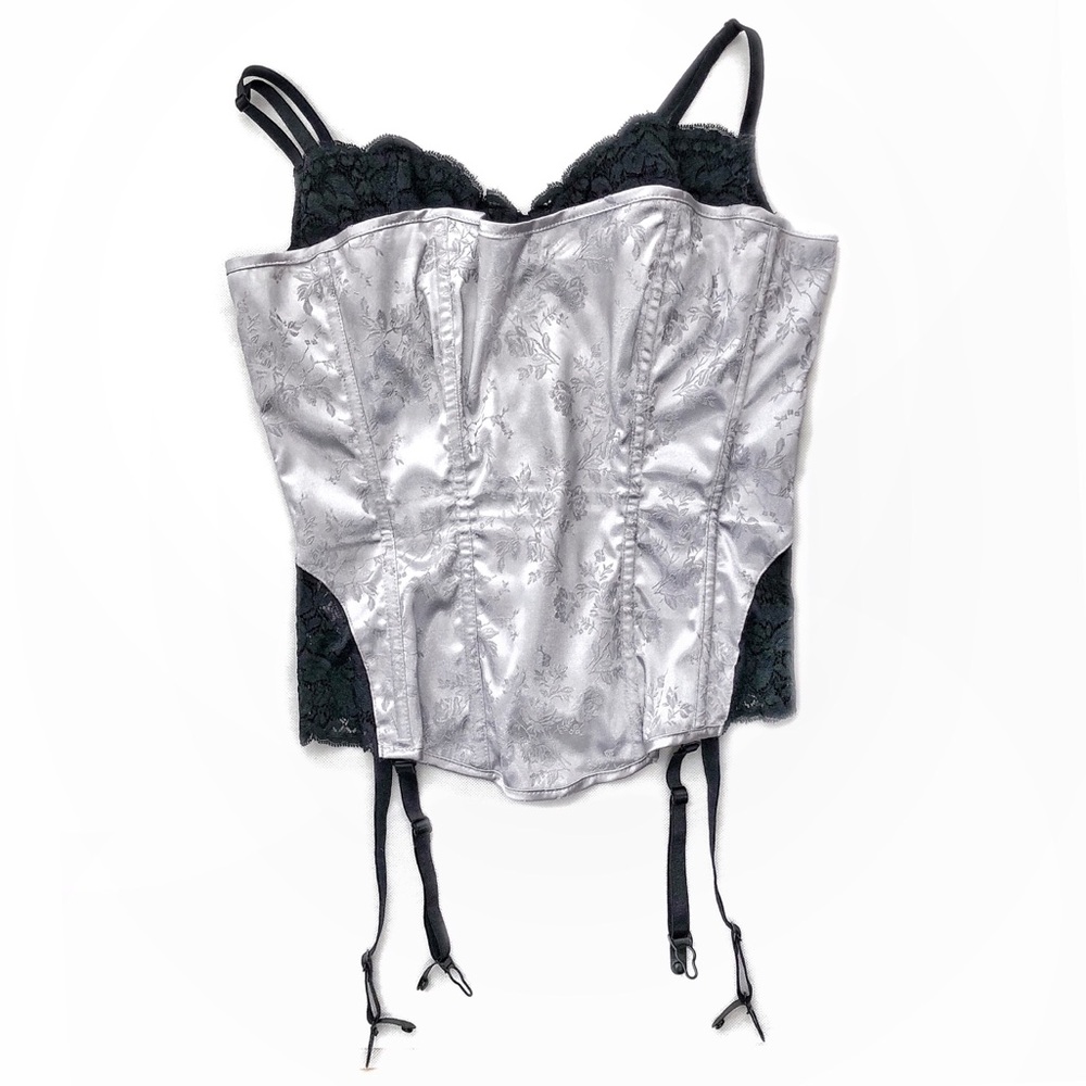 Frederick’s of Hollywood Lace Corset Bustier • 36